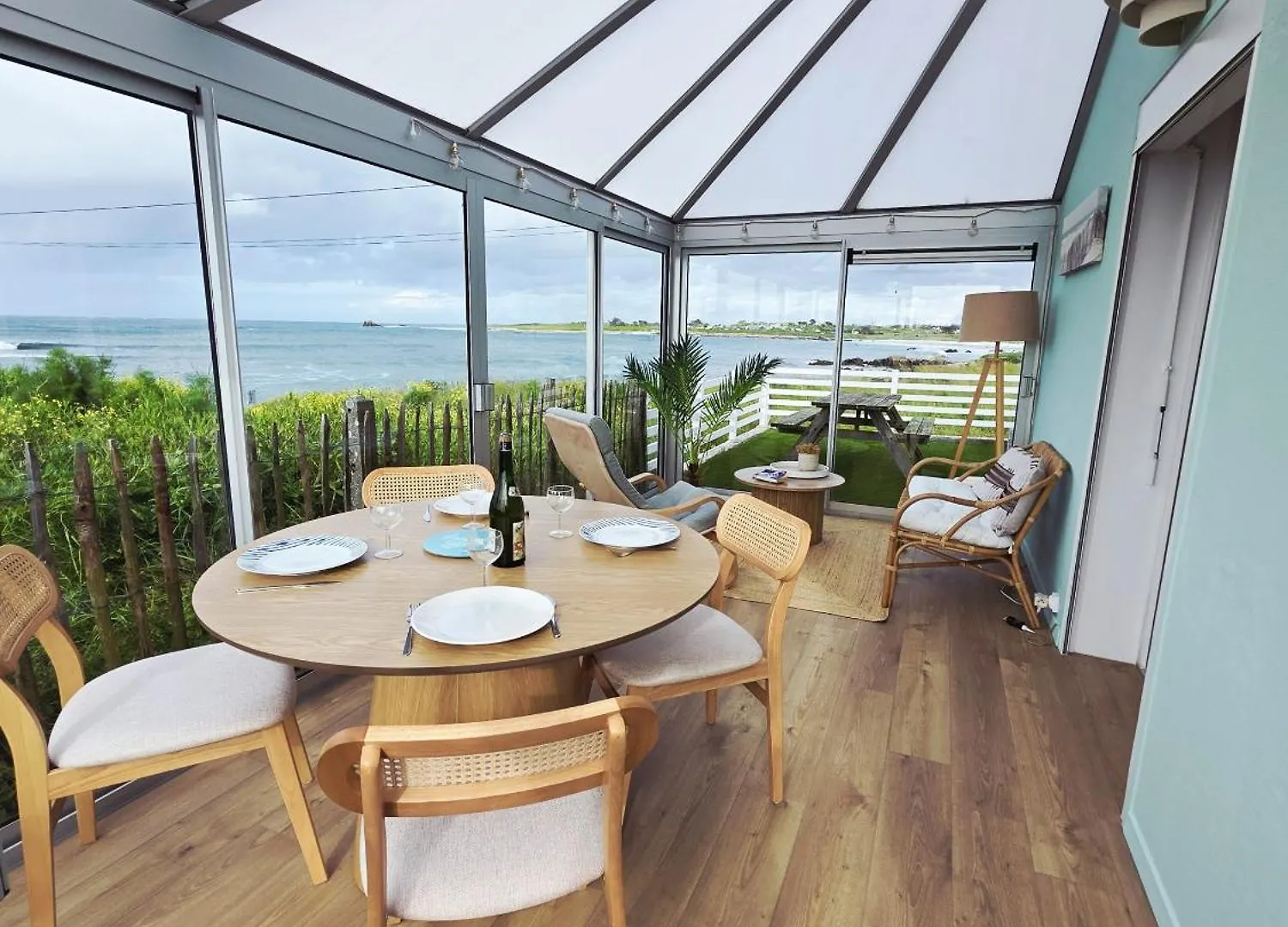 Charmante Maison Avec Vue Mer Panoramique Et Acces Direct Aux Magnifiques Plages Plouguerneau